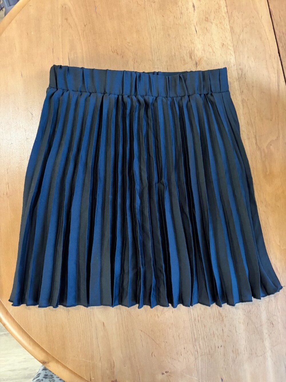 Zara Black Pleated Skort